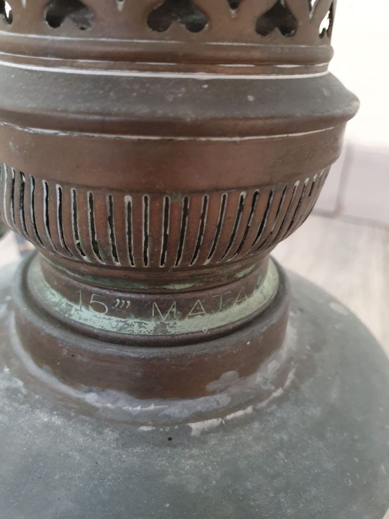 Ehrich & Graetz Matador / DHR Ideal Brenner oil lamp Military Travel